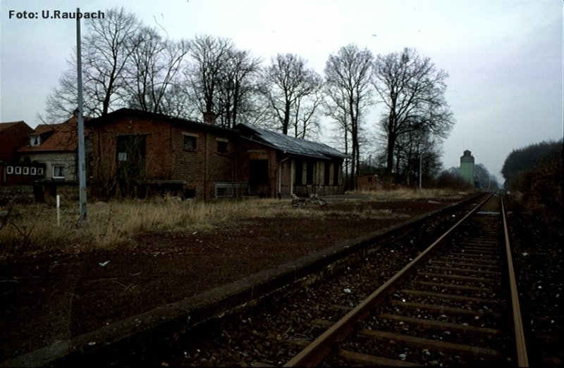 Bahnhof Hauenhorst 1989